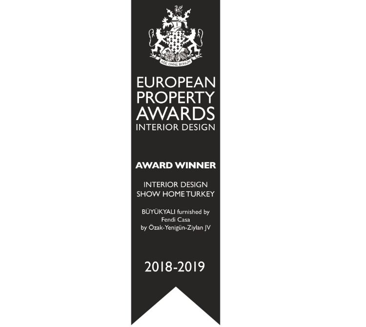 European Property Awards, “En İyi Örnek Daire Tasarımı Büyükyalı Furnished by Fendi Casa”
