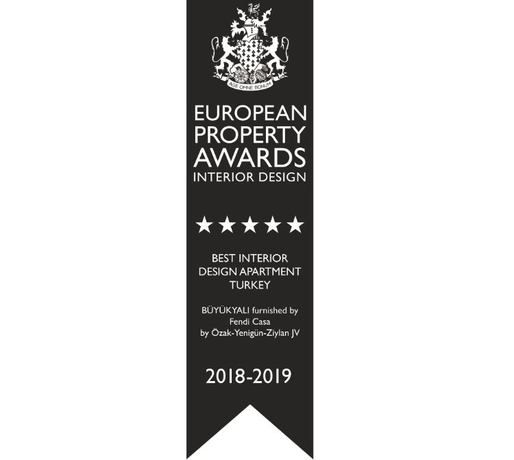 European Property Awards, "En İyi Daire İçi Tasarım Büyükyalı furnished by Fendi Casa"