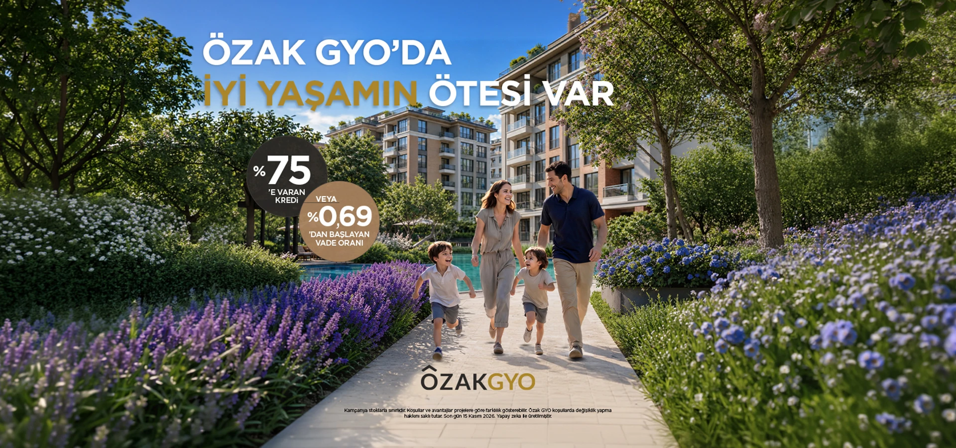 ÖZAK GYO'da İyi Yaşamın Ötesi Var Fırsatları Keşfedin