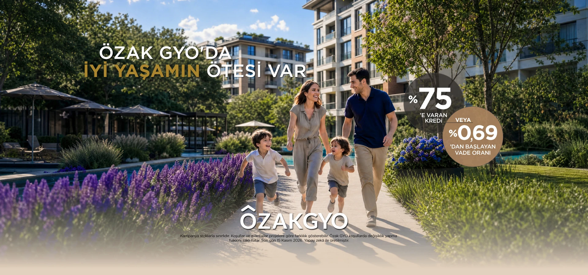 ÖZAK GYO'da İyi Yaşamın Ötesi Var Fırsatları Keşfedin