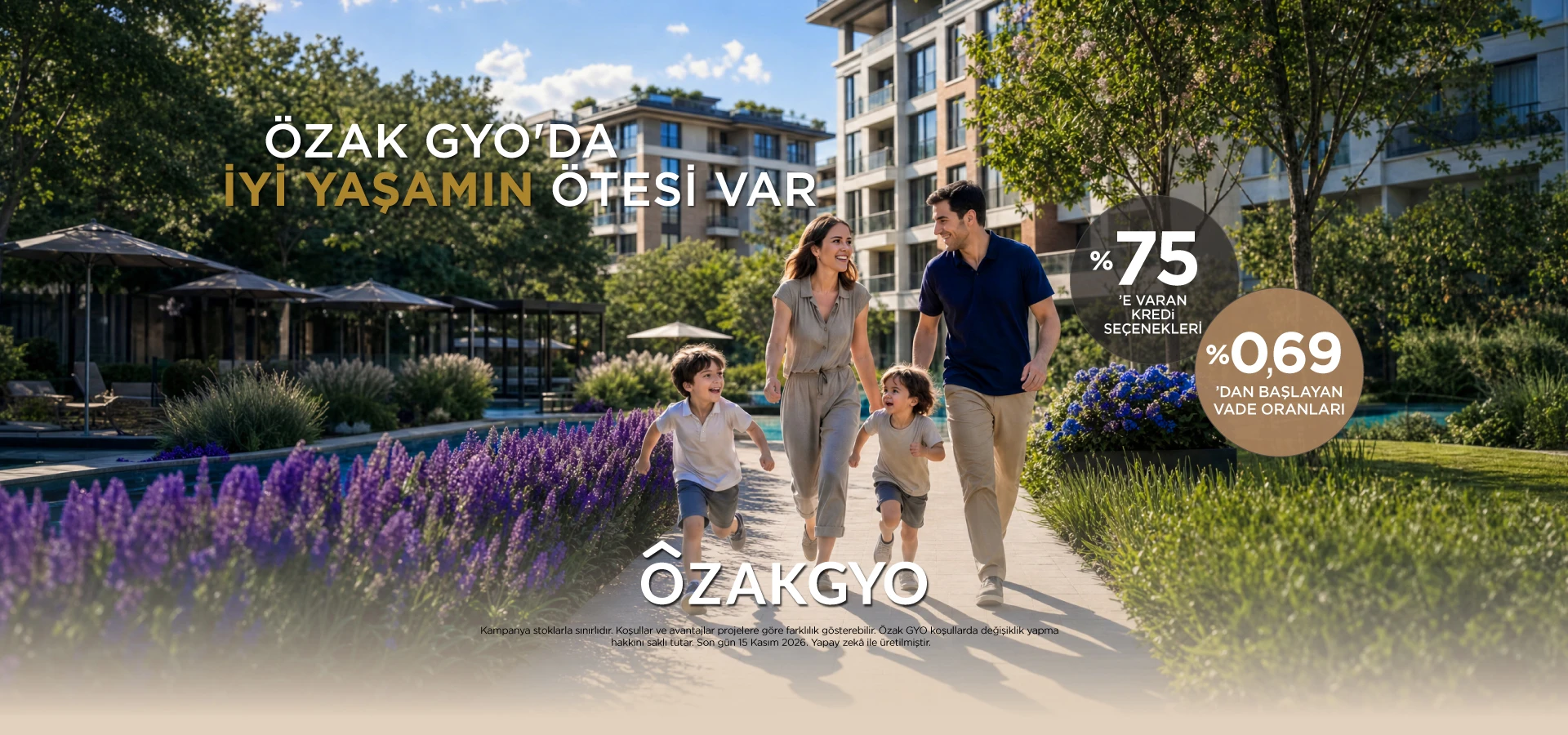 ÖZAK GYO'da İyi Yaşamın Ötesi Var Fırsatları Keşfedin